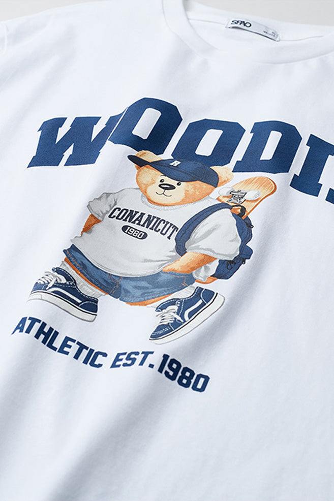 SPAO Men Short Sleeve Woodie Tee