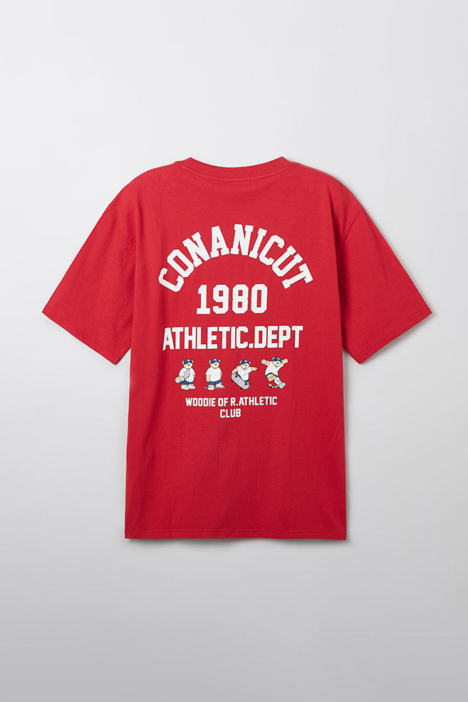 Men Short Sleeve Conanicut Woodie Tee