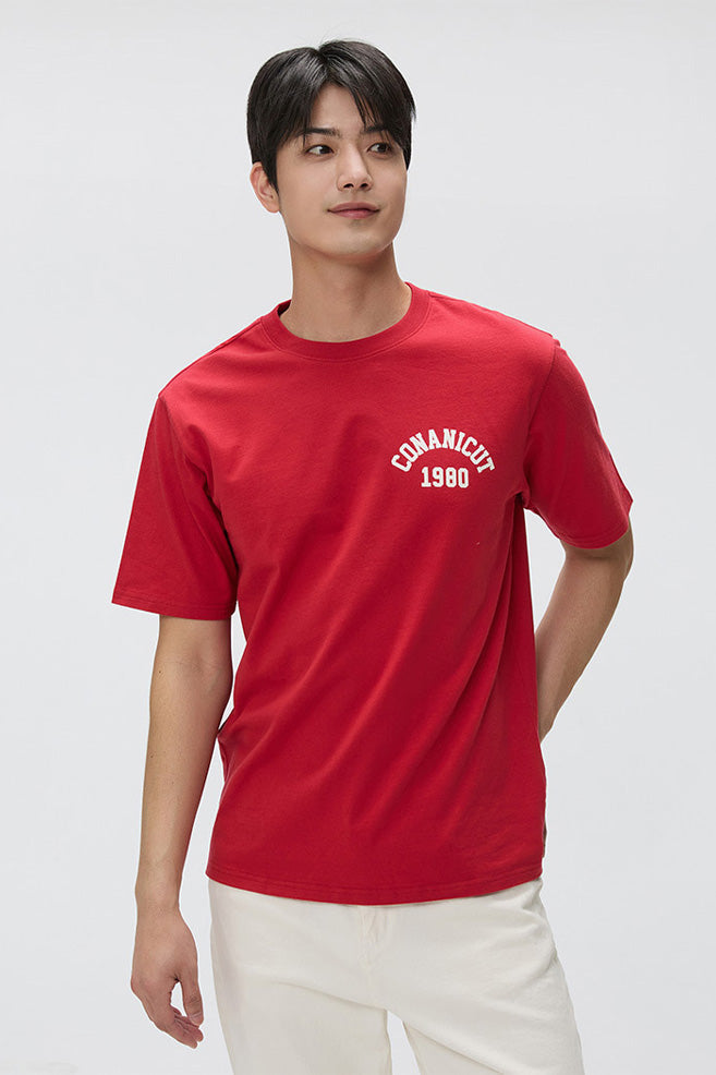 Men Short Sleeve Conanicut Woodie Tee