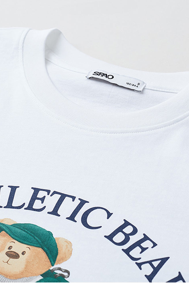 SPAO Women Short Sleeve Woodie Tee