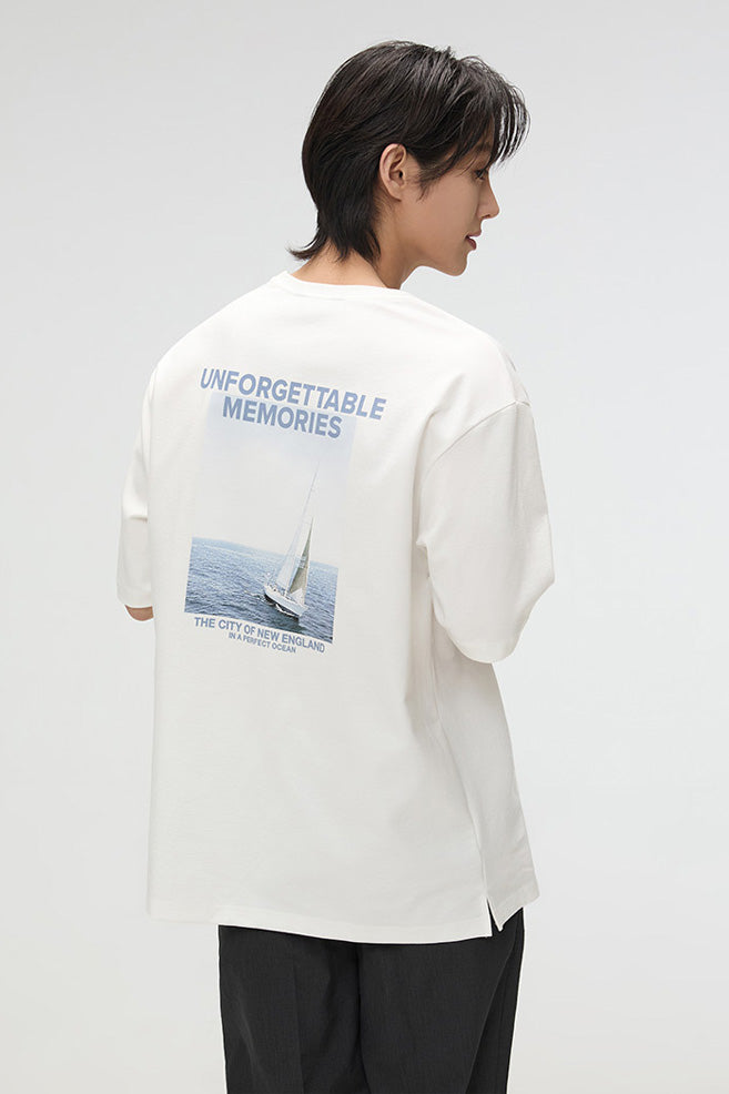 Men Short Sleeve Milano Graphic Tee