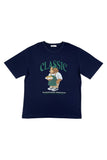 Men Short Sleeve Tony Hotdog Graphic Tee