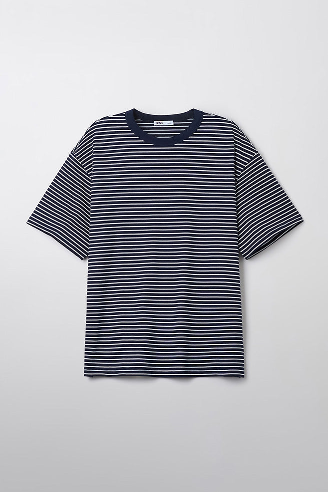 SPAO Men Short Sleeve Stripe Tee