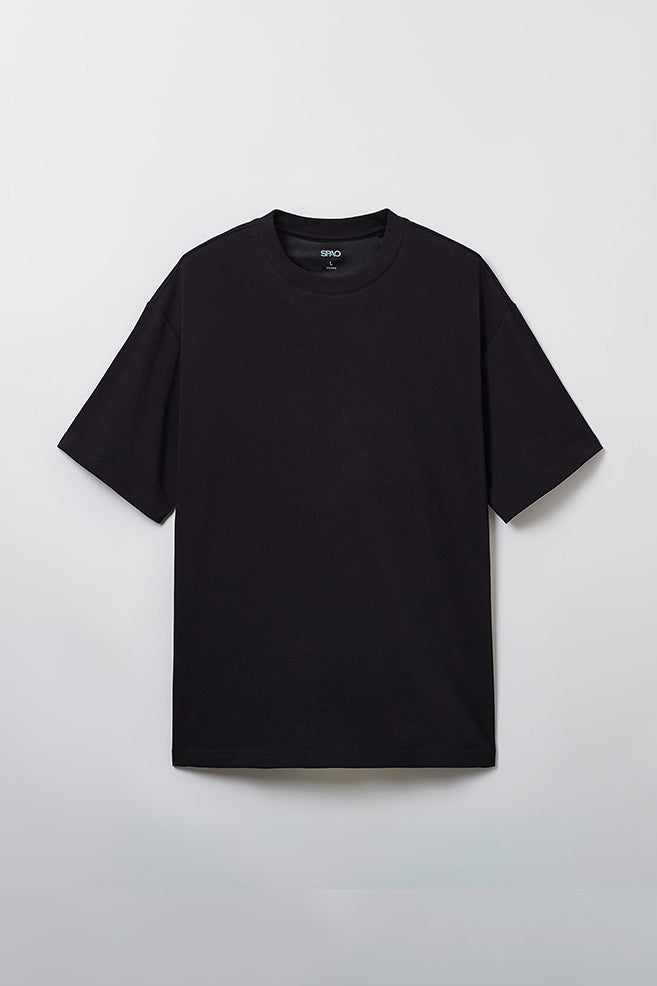 SPAO Men Short Sleeve Loose Fit Tee