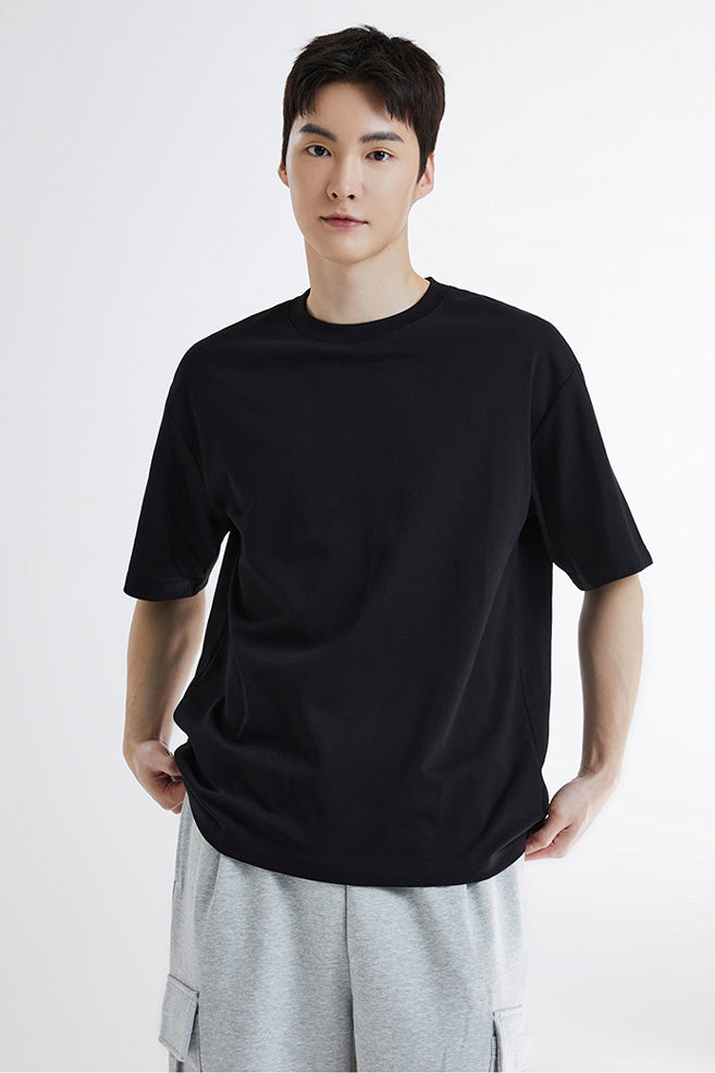 SPAO Men Short Sleeve Loose Fit Tee