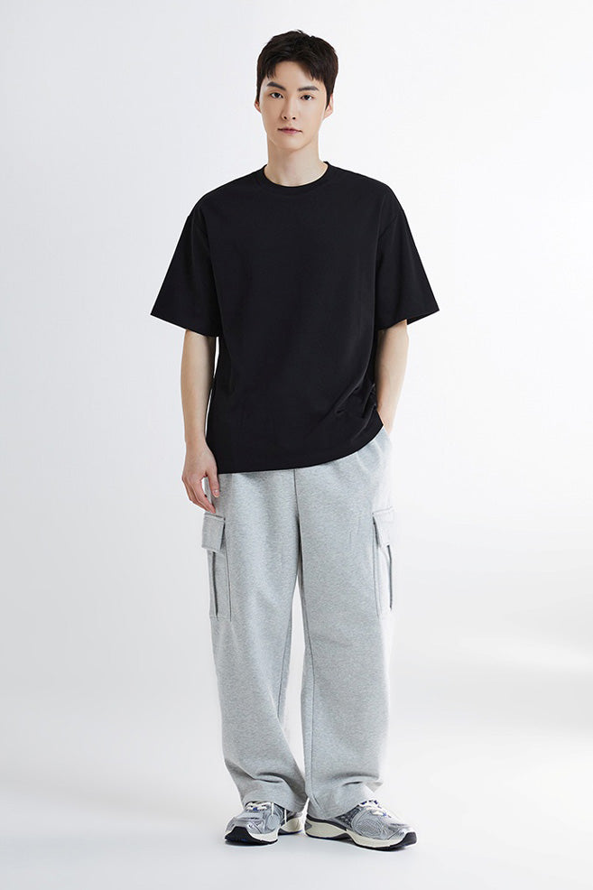 SPAO Men Short Sleeve Loose Fit Tee