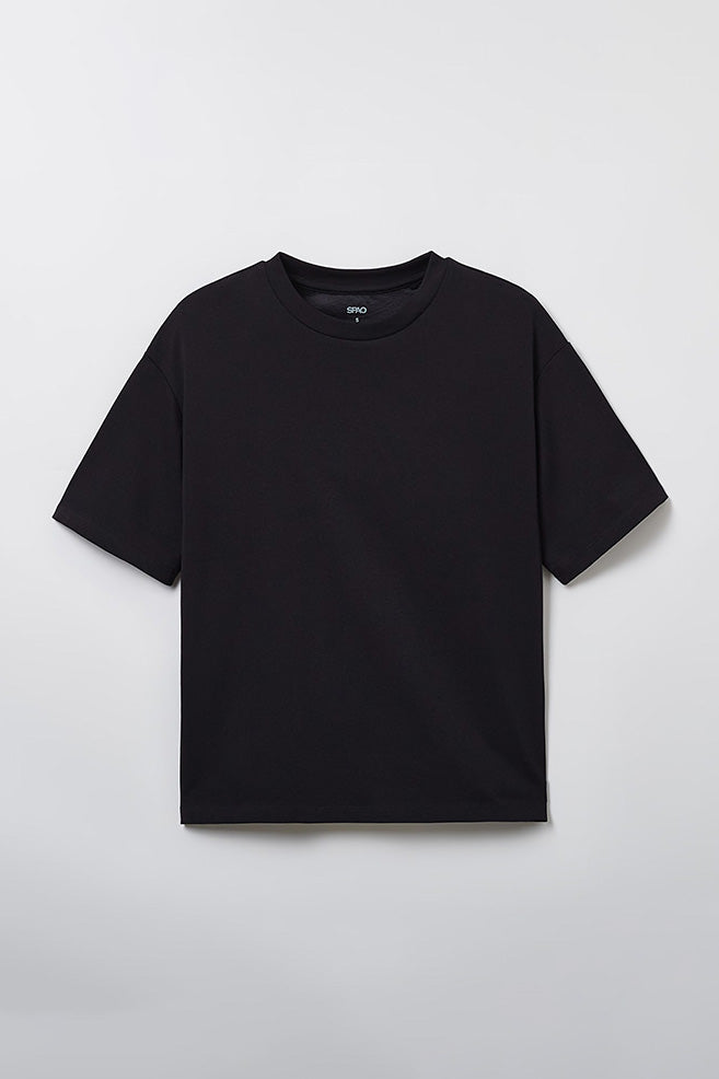 Women Short Sleeve Cool Cotton Oversized Tee