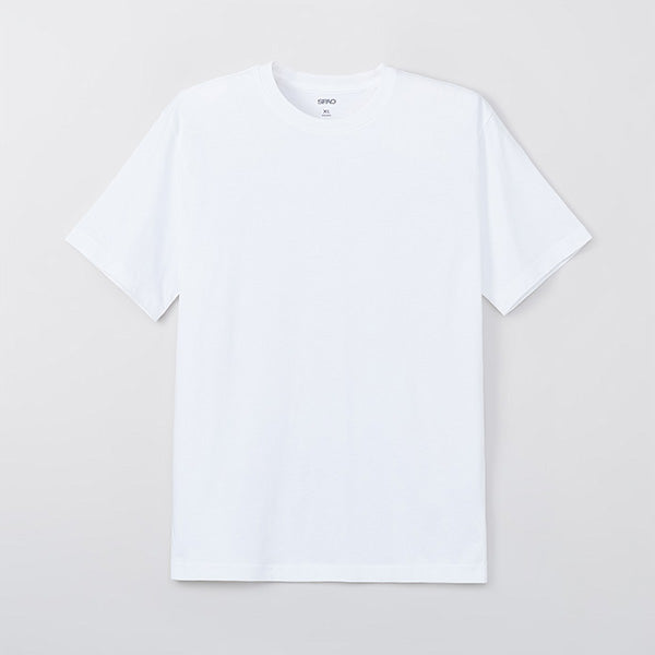 SPAO Men Short Sleeve Supima Tee SPRWF25C02 L/Blue