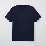 SPAO Men Short Sleeve Supima Tee SPRWF25C02 Navy