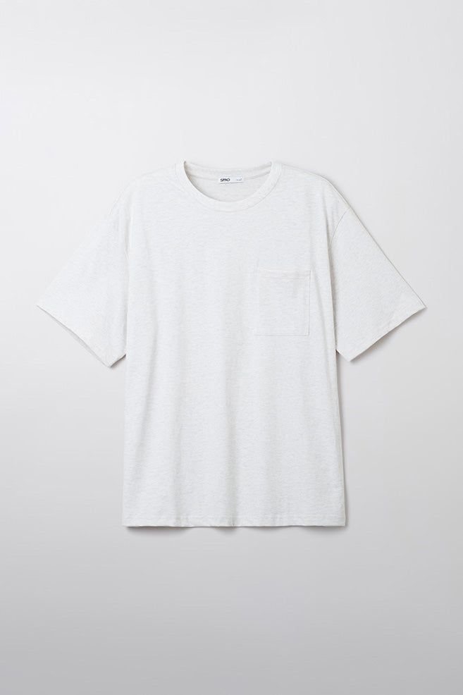 SPAO Men Short Sleeve Overfit Pocket Tee