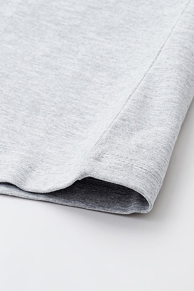 Women Short Sleeve Semi Crop Tee