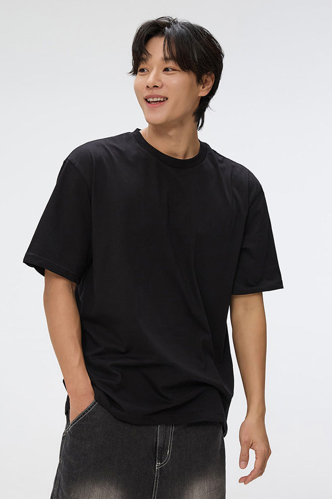 Men 2 Pack Short Sleeve Loose Fit Tees