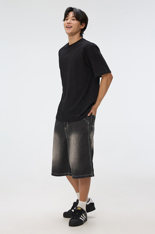Men 2 Pack Short Sleeve Loose Fit Tees