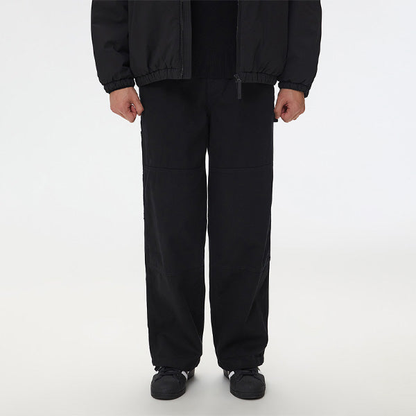 SPAO Men Carpenter Wide Pants SPTCF23C02 Black