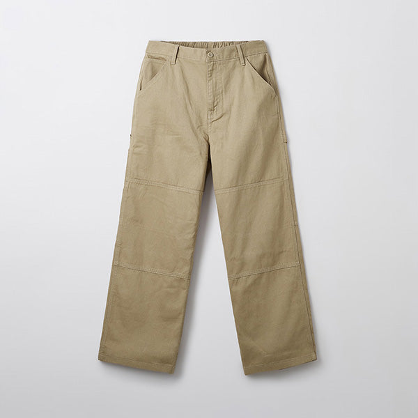 SPAO Men Carpenter Wide Pants SPTCF23C02 Khaki