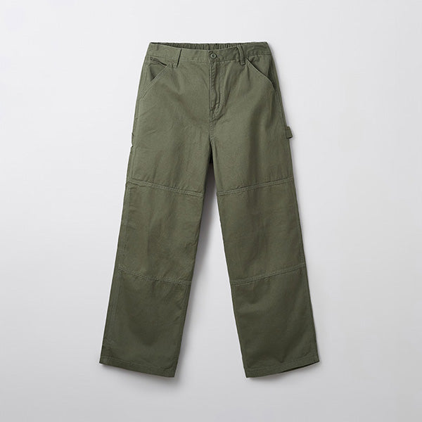 SPAO Men Carpenter Wide Pants SPTCF23C02 Black