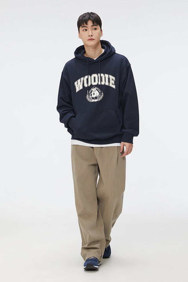 Men Pigment Wide Banding Pants