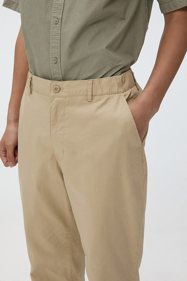 SPAO Men Semi Band Tapered Pants