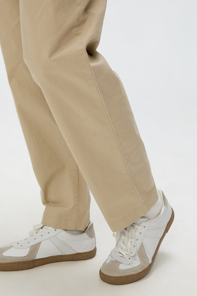 SPAO Men Semi Band Tapered Pants