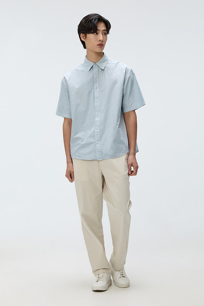 SPAO Men Semi Band Tapered Pants