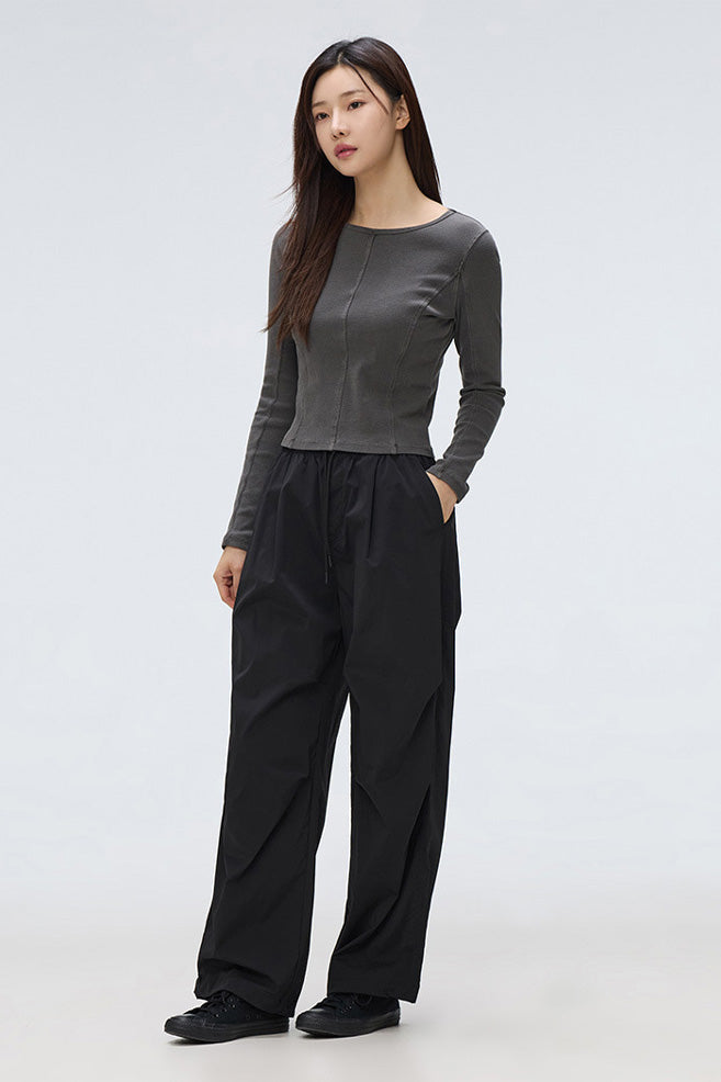 Women Wide Parachute Pants