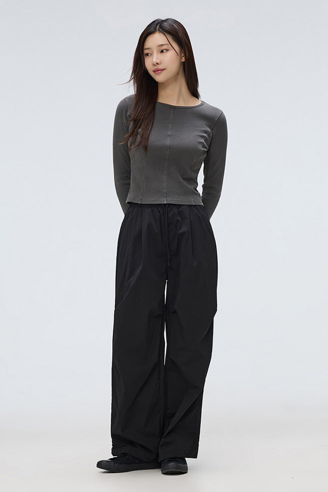 Women Wide Parachute Pants