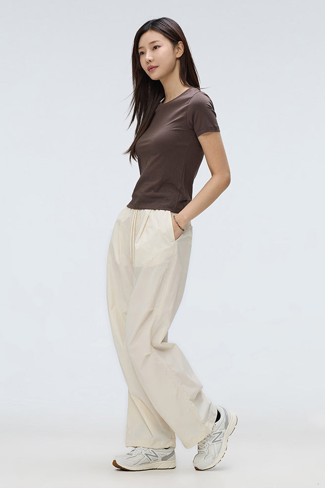 Women Wide Parachute Pants