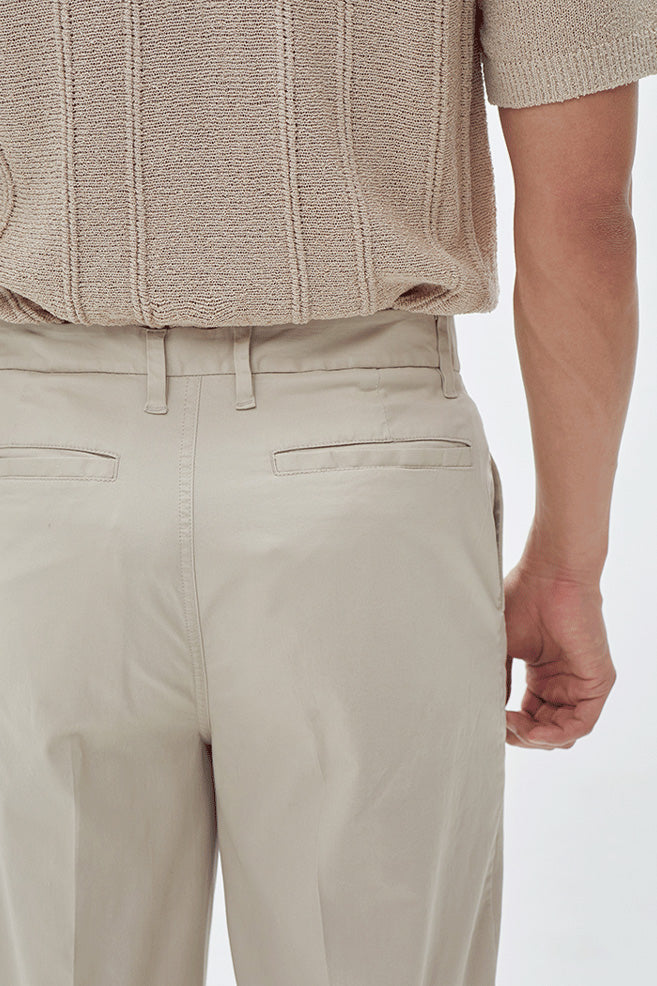 Men Lightweight Ankle Tapered Chino Pants