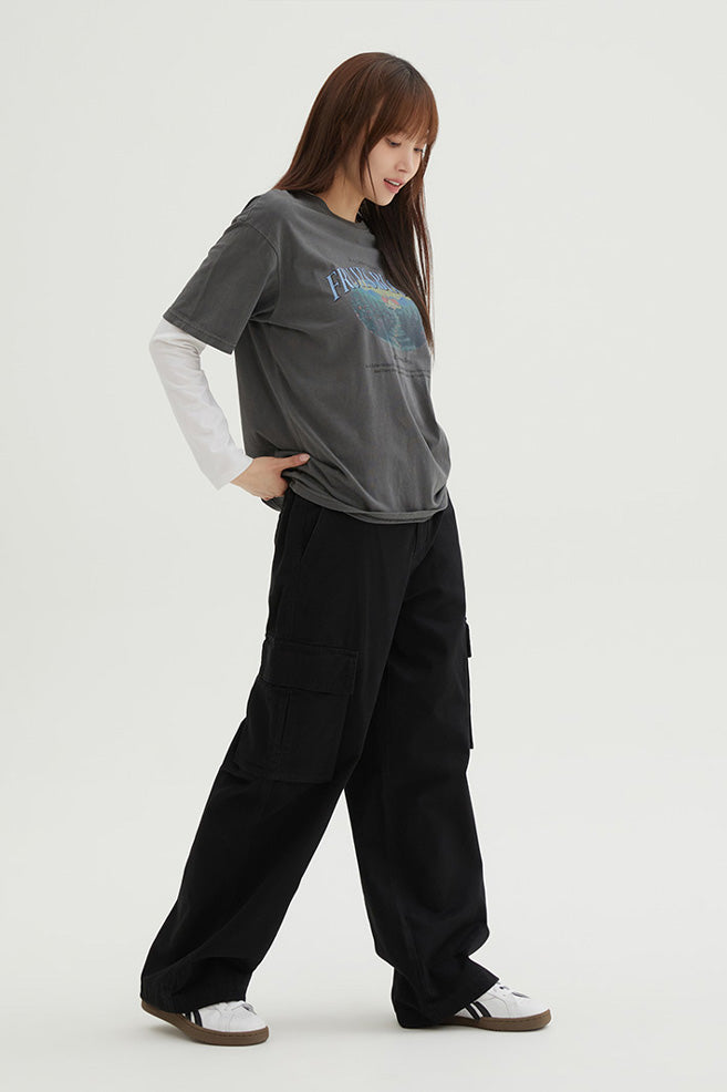 Women Wide Cargo Pants