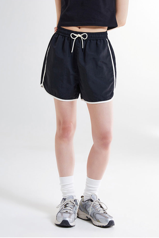 SPAO Women Nylon Band Shorts