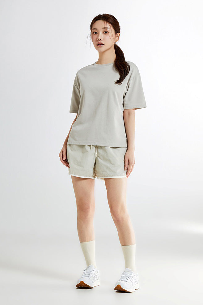 SPAO Women Nylon Band Shorts