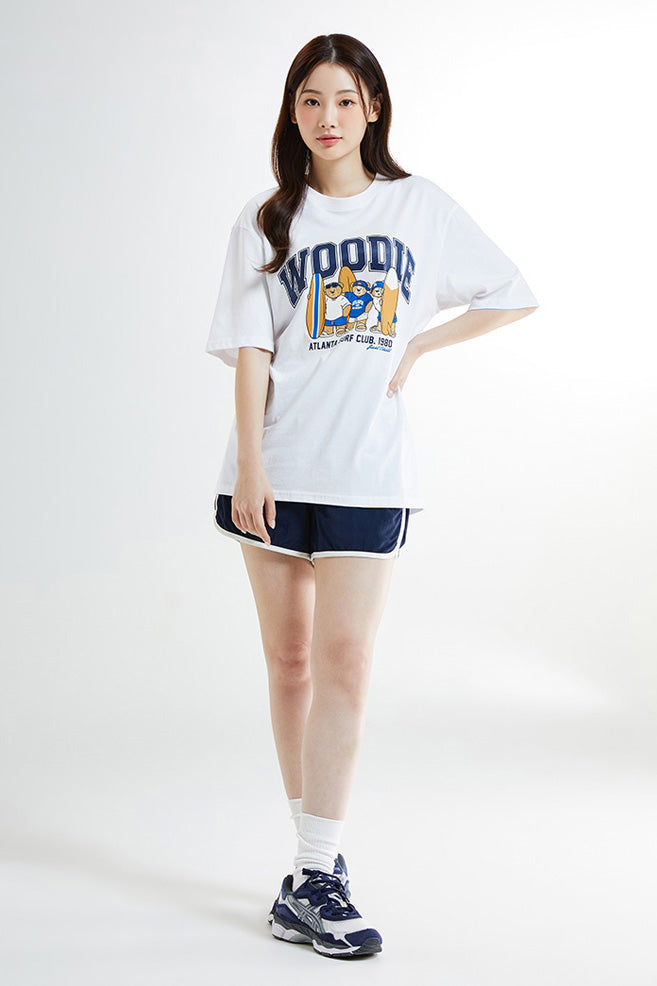 SPAO Women Nylon Band Shorts