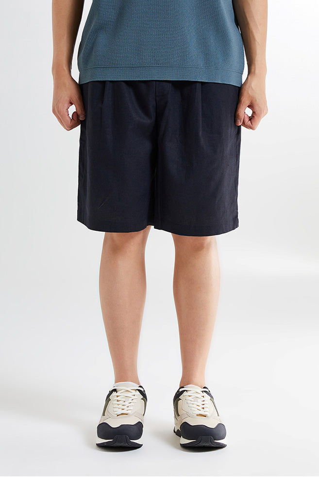 Men Full Band Relaxed Shorts