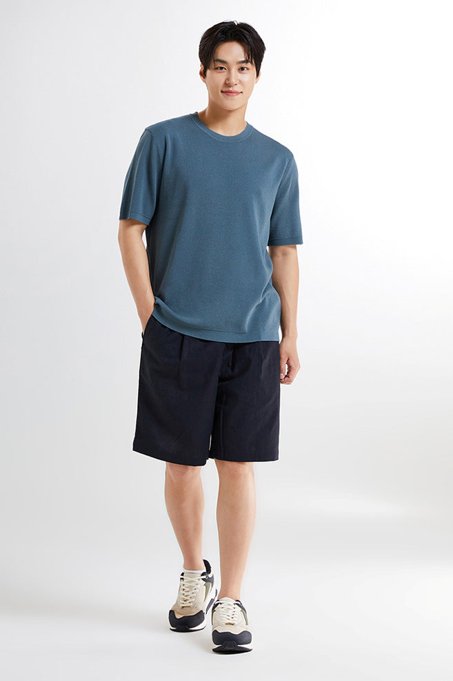 Men Full Band Relaxed Shorts