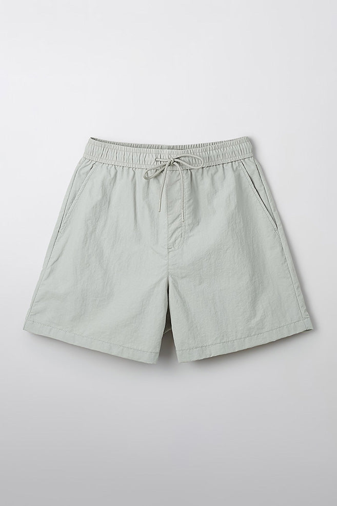 Women Nylon Band Shorts