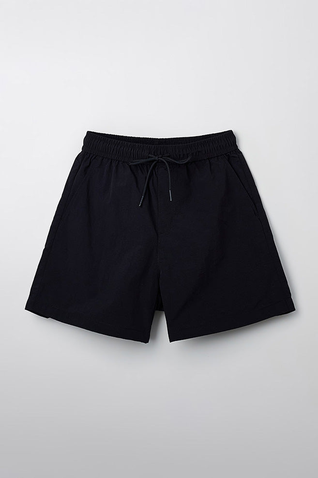 Women Nylon Band Shorts