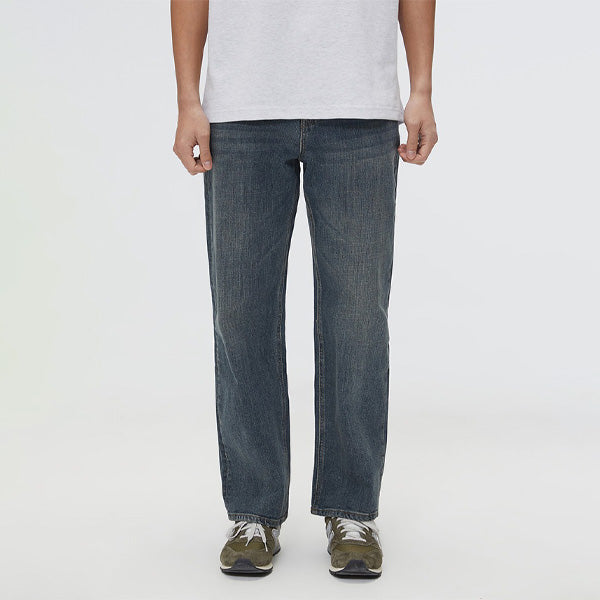 SPAO Men Straight Jeans SPTJF23C41 L/Indigo