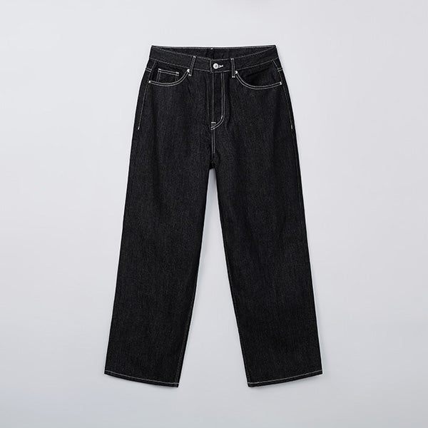 SPAO Men Wide Jeans SPTJF23C51 L/Indigo