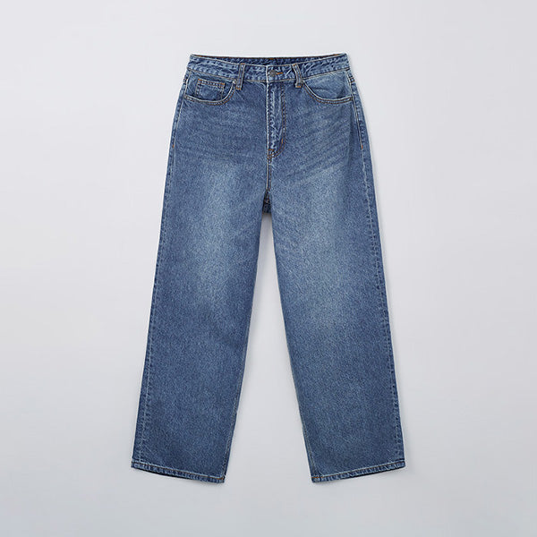 SPAO Men Wide Jeans SPTJF23C51 Indigo