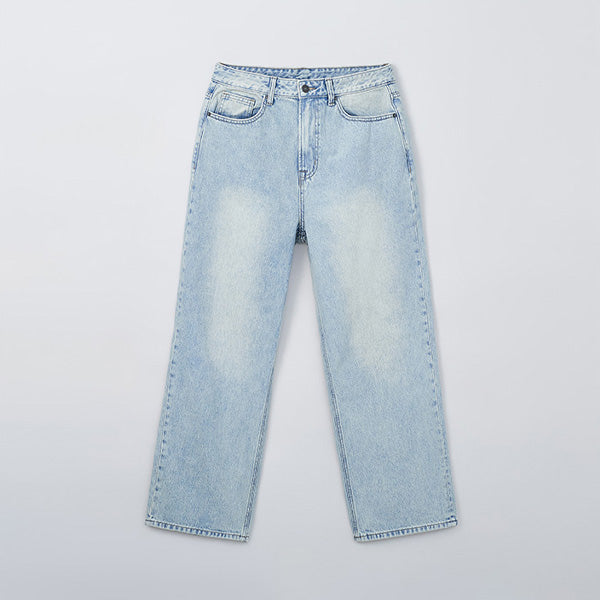 SPAO Men Vintage Wide Jeans SPTJF23C56 D/Grey