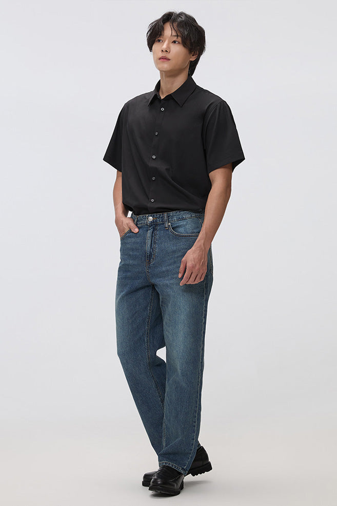 Men Cool Straight Jeans