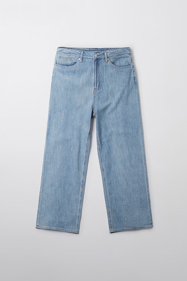 Men Lightweight Wide Jeans