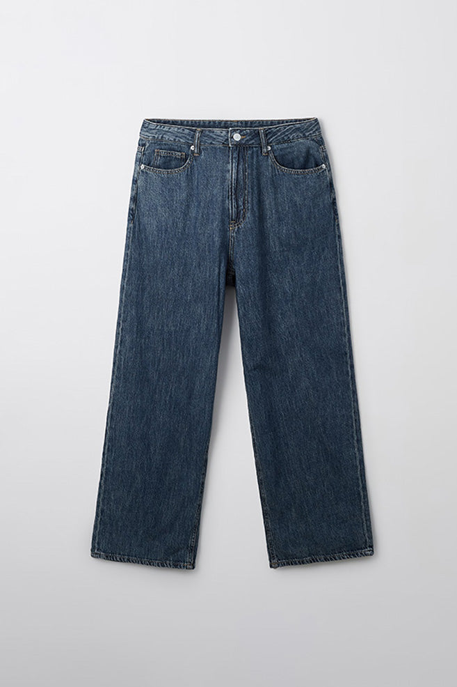 Men Lightweight Wide Jeans