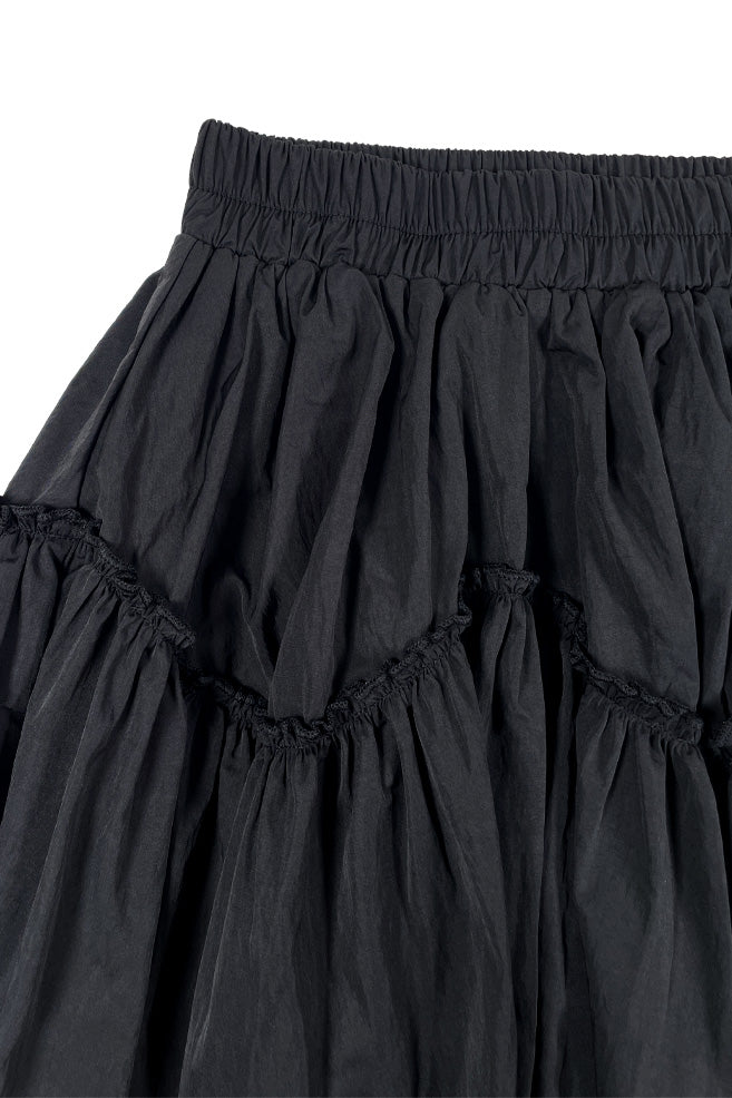 Women Tiered Mini Skirt