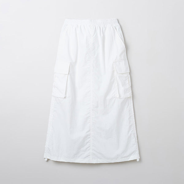 SPAO Women Cargo Long Skirt SPWHF23G01 White