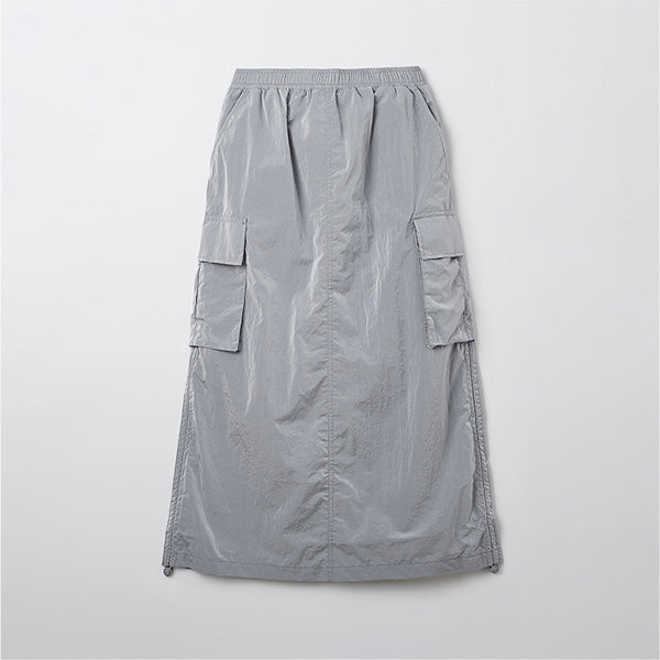 SPAO Women Cargo Long Skirt SPWHF23G01 White