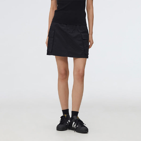 SPAO Women Cargo Mini Skirt SPWHF23G12 Black