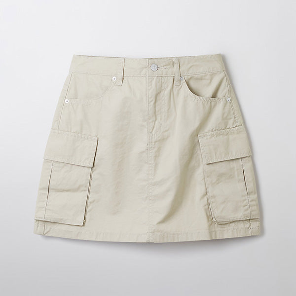 SPAO Women Cargo Mini Skirt SPWHF23G12 Black