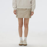 SPAO Women Cargo Mini Skirt SPWHF23G12 Beige