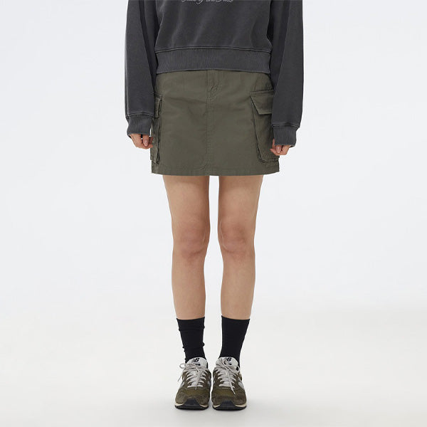 SPAO Women Cargo Mini Skirt SPWHF23G12 Black